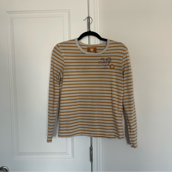 Wood Wood x Garfield Moa Long Sleeve T-Shirt - Picture 2 of 8